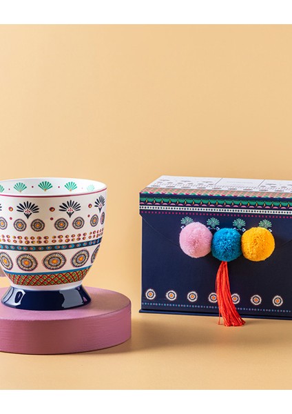 Çok Renkli 460 ml Seramik Kupa, Şık ve Dayanıklı Tasarım modelleri