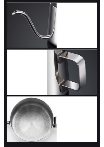 Çelik Ölçekli 350 ml Kahve Demleme ve Sıcak Su Ibriği, 7 Cup fırsatları