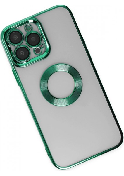 iPhone 14 Pro Max Kılıf Slot Silikon - Köknar Yeşili modelleri