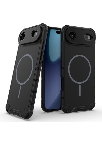 iPhone 17 Air Manyetik Telefon Kılıfı, Magsafe Koruyucu Ince Uyumlu Telefon Kılıfı iPhone 17 Air (Yurt Dışından)
