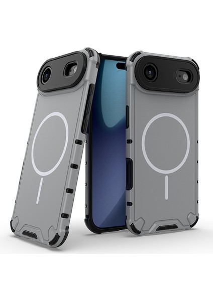 iPhone 17 Air Manyetik Telefon Kılıfı, Magsafe Koruyucu Ince Uyumlu Telefon Kılıfı iPhone 17 Air (Yurt Dışından)