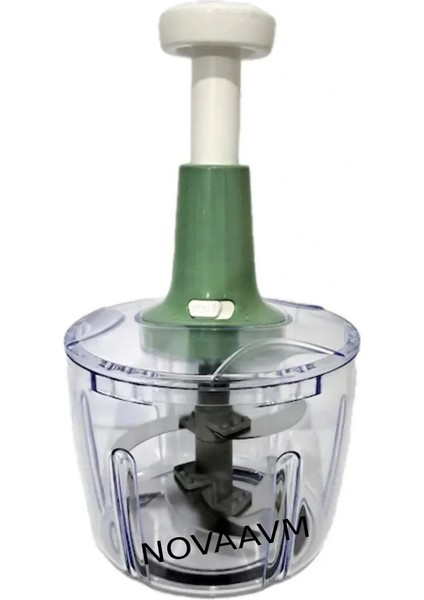 5 Bıçaklı Büyük Boy El Rondosu, 2,5 L, Pratik ve Kolay Kullanım