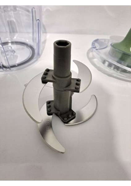 5 Bıçaklı Büyük Boy El Rondosu, 2,5 L, Pratik ve Kolay Kullanım