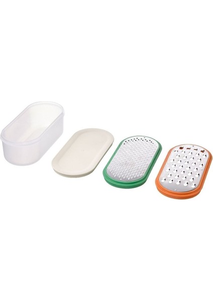 4 Parça Saklama ve Rende Seti, Pratik ve Şık Mutfak Gereçleri