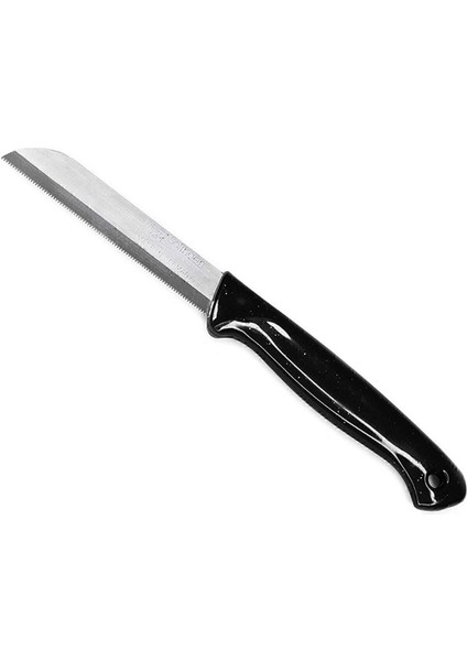 6'lı Simli Delikli Meyve Bıçak Seti Siyah fiyatları