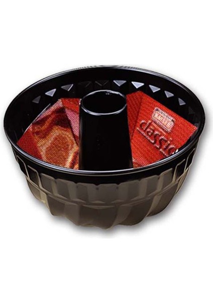 Beyaz Borulu Kek Kalıbı 22 Cm, Pratik ve Dayanıklı Mutfak Gereci