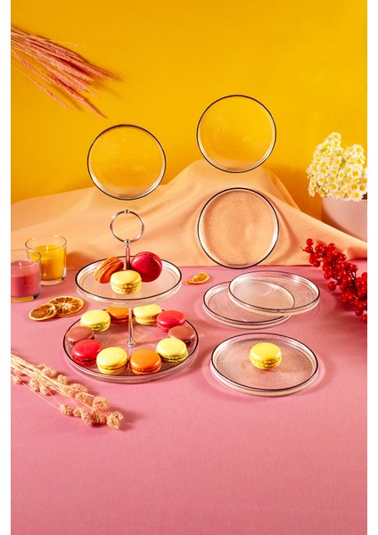 Şık Siyah 7 Parça Servis ve Sunum Seti, Zarif ve Kullanışlı Tasarım fiyatları