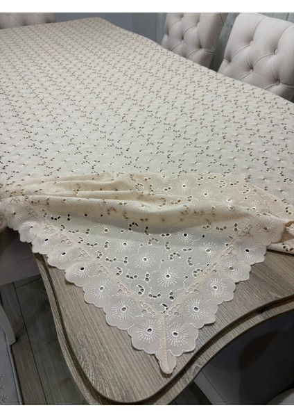 Brode Nakış Işlemeli Dertsiz Masa Örtüsü 150X250 fiyatları