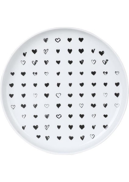 Çok Renkli 4 Parça 19 cm Tabak Seti, Şık ve Renkli Sunumlar Için Ideal modelleri