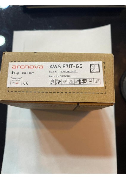 Gaz Korumasız Özlü Kaynak Teli 0,80MM 1 kg