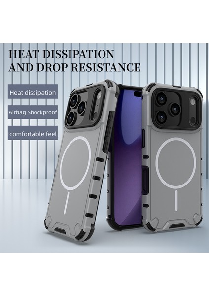iPhone 17 Pro Manyetik Telefon Kılıfı, Magsafe Koruyucu Ince Uyumlu Telefon Kılıfı iPhone 17 Pro (Yurt Dışından) fiyatları