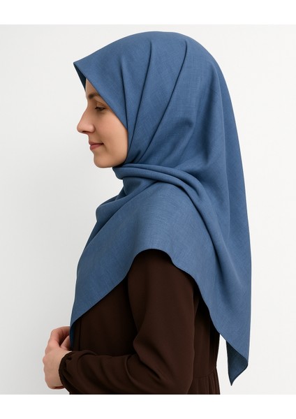 Denim Kare Eşarp– Kaymaz, Rahat ve Şık Kullanım fırsatları