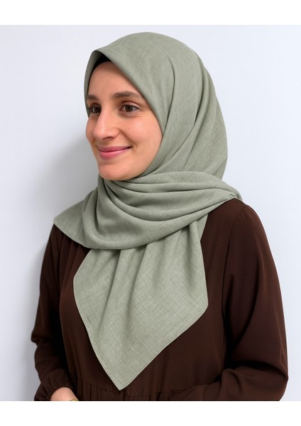 Denim Kare Eşarp– Kaymaz, Rahat ve Şık Kullanım