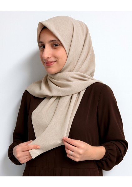 Denim Kare Eşarp– Kaymaz, Rahat ve Şık Kullanım