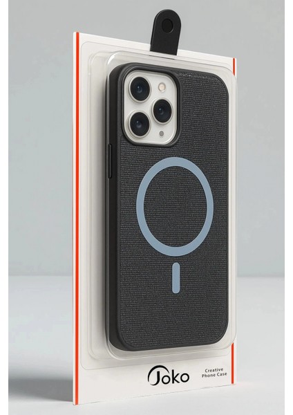 Apple iPhone 11 Helen Magsafe Kapak - Siyah modelleri