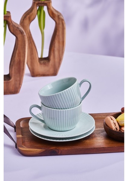 Yeşil 2 Kişilik Çay Fincanı, 200 Ml, Şık ve Kullanışlı Tasarım fırsatları