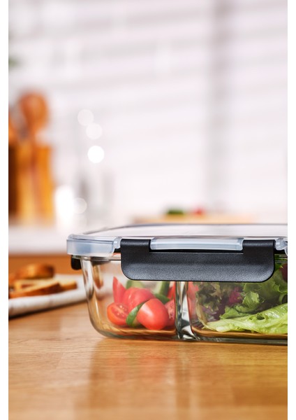 Gri 980 ml Borosilikat Saklama Kabı, Sağlıklı ve Dayanıklı Saklama Çözümü fiyatları