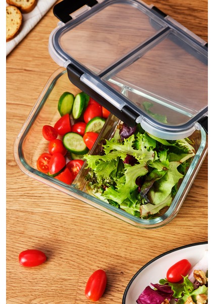 980 ml Borosilikat Saklama Kabı, Gri, Sağlıklı ve Şık Mutfak Gereci modelleri