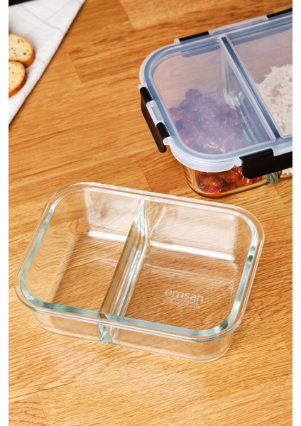 980 ml Borosilikat Saklama Kabı, Gri, Sağlıklı ve Şık Mutfak Gereci fırsatları