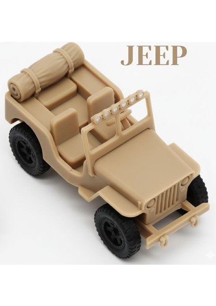 Jeep Kit Card - Eğitici Oyuncak