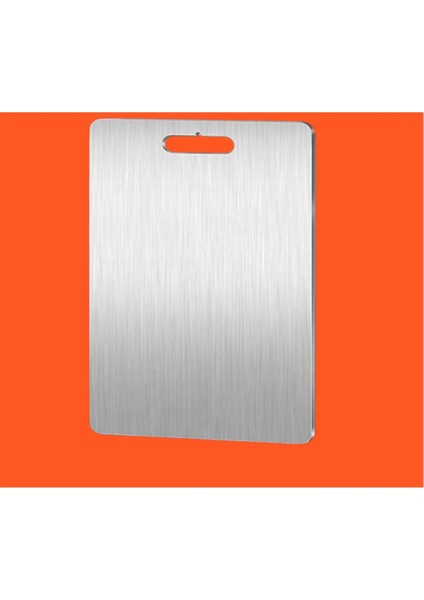 Paslanmaz Çelik Kesme Tahtası Çift Seti 25X25 ve 17X25 Cm, Dayanıklı ve Şık Tasarım fırsatları