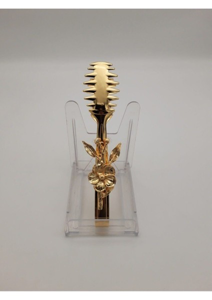 Altın Renkli Şık Servis ve Sunum Takımı 3'lü Maşa Seti Paslanmaz Çelik fiyatları