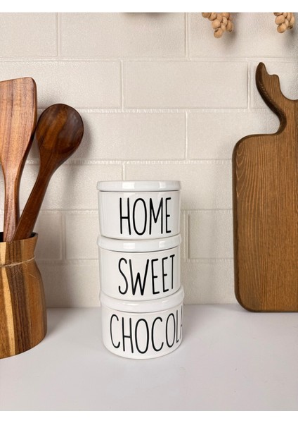 Beyaz Porselen Vakumlu 3'lü Saklama Kavanoz Seti fiyatları