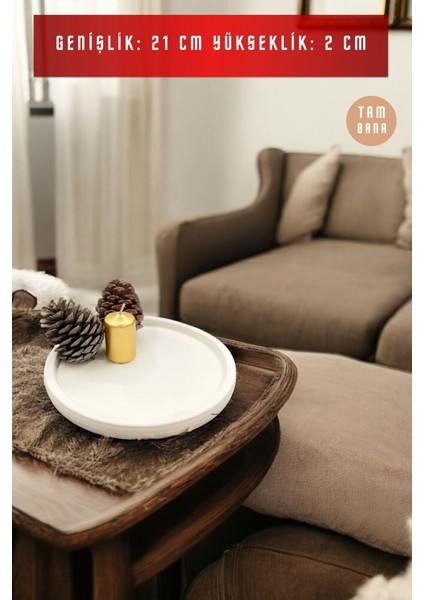 Beyaz Takı Tabağı, Dekoratif Tepsi, Ev Için Şık ve Zarif Obje 28 modelleri