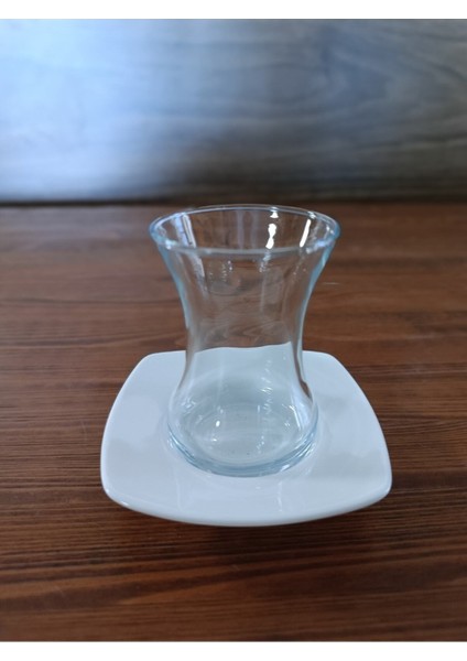 6'lı Cam Tabak Seti, 10,5 Cm, Beyaz, Şık ve Kullanışlı Yemek Takımı