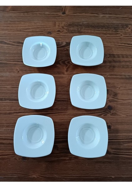 6'lı Cam Tabak Seti, 10,5 Cm, Beyaz, Şık ve Kullanışlı Yemek Takımı modelleri