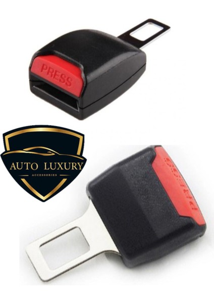 2 Adet Emniyet Kemeri Ucu Tokası Aparatı Yükseltici Uç Kanca modelleri