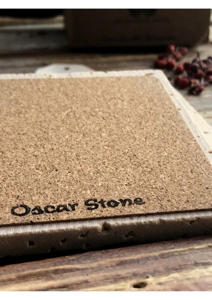 4'lü Taş Bardak Altlığı Seti, Nar Ağacı, Fil ve Nazar Göz Detaylarıyla Şık ve Doğal modelleri