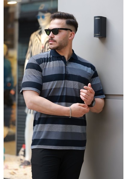 Erkek Yakalı Çok Renkli Kısa Kollu T-Shirt fiyatları