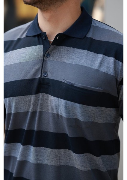 Erkek Yakalı Çok Renkli Kısa Kollu T-Shirt modelleri