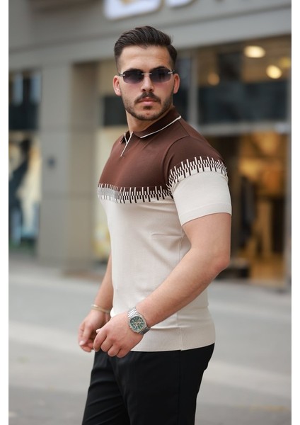 Erkek Hemşire Yaka Çift Renk Kısa Kollu Tişört fiyatları