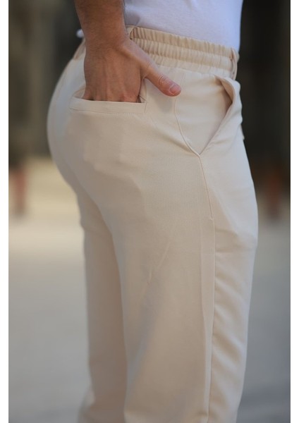 Erkek Beli Bağcıklı Jogger Pantolon modelleri