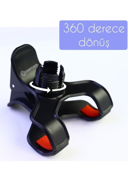 Şık Siyah Akrobat Telefon Tutucu, Güçlü ve Esnek Tasarım modelleri