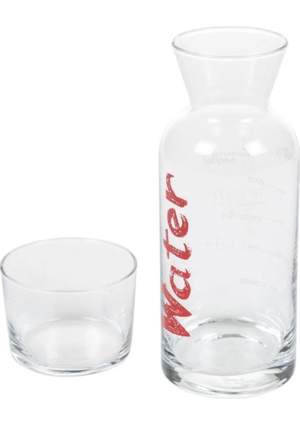 Yazılı 650 Ml\'lik Baş Ucu Pratik Kullanım Borosilikat Bardak ve Şişe modelleri