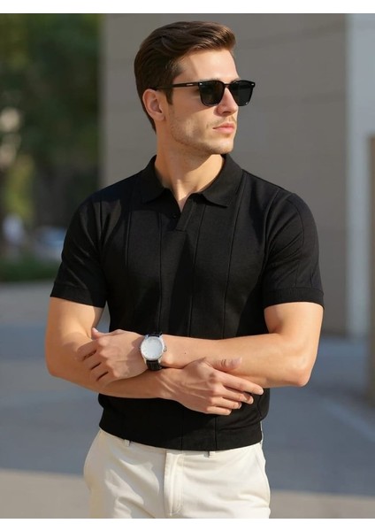 Erkek Kısa Kollu Polo Yakalı Triko Tshirt fiyatları