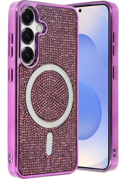 Samsung Galaxy S25 Helen Magsafe Kapak - Derin Mor fiyatları