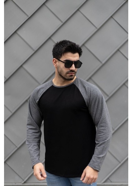 Erkek Uzun Kollu Bisiklet Yaka Viskon Iki Iplik Bluz modelleri