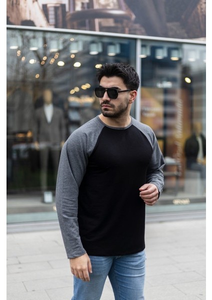 Erkek Uzun Kollu Bisiklet Yaka Viskon Iki Iplik Bluz indirimleri