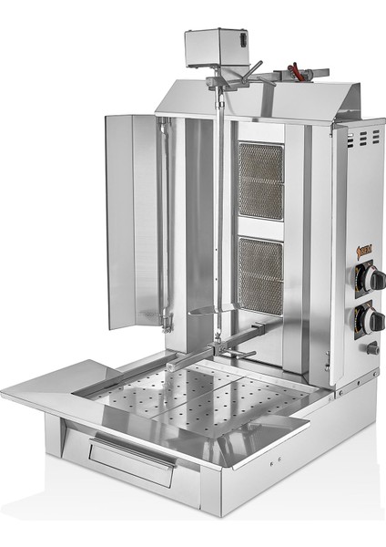 2 Radyanlı Üstten Motorlu Gazlı Ce Döner Ocağı - Bm.d0.02 Um Lpg (Tüp)