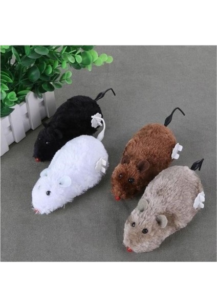 Kurmalı Peluş Fare Kedi Oyuncağı Hareketli Kedi Oyuncağı modelleri