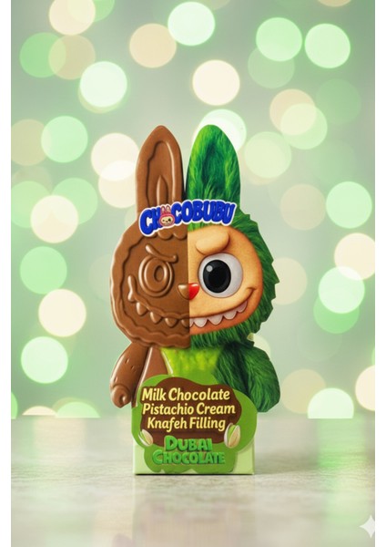 Chocobubu Fıstıklı Kadayıf Dolgulu Sütlü Çikolata 100 Gr. modelleri