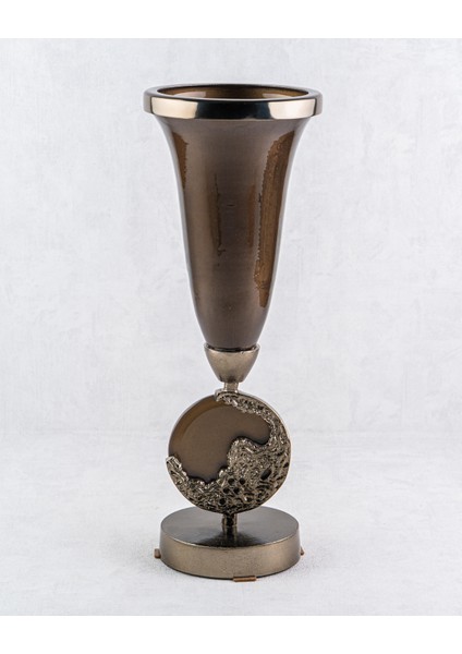 Golden Dust Küçük Uzun Cam Vazo fiyatları