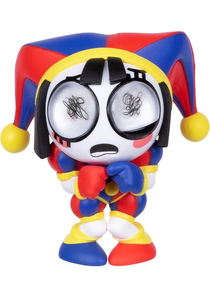 Amazing Digital Circus Pomni Vinyl Figür + Koleksiyon Kartı Titreşimli Jittery Eyes Özellikli -10 cm fiyatları