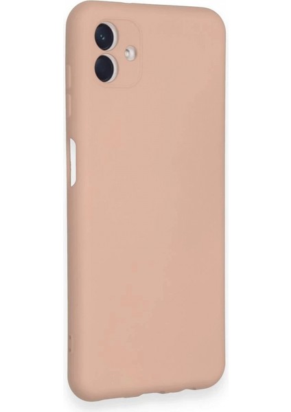 Samsung Galaxy A04 Kılıf Nano Içi Kadife Silikon - Pudra fiyatları