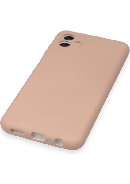 Samsung Galaxy A04 Kılıf Nano Içi Kadife Silikon - Pudra indirimleri
