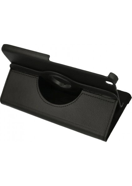 Samsung Galaxy T310 Tab 3 8 Kılıf 360 Tablet Deri Kılıf - Siyah